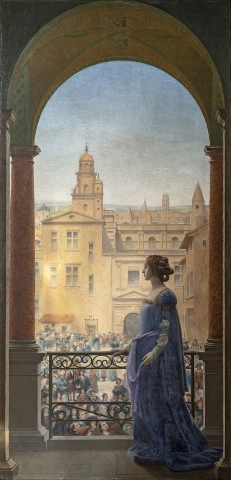 La Belle Paule d’Henri Rachou ( Salle des Illustres du Capitole).