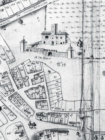 Plans terriers de la terre de Mondonville de 1767.