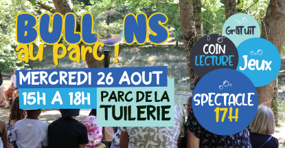Bullons au parc août actus